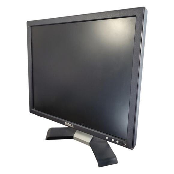 Dell E176FPc 17" LCD Monitor with VGA and Power Cord Supply Screen Black Grey - Picture 1 of 12